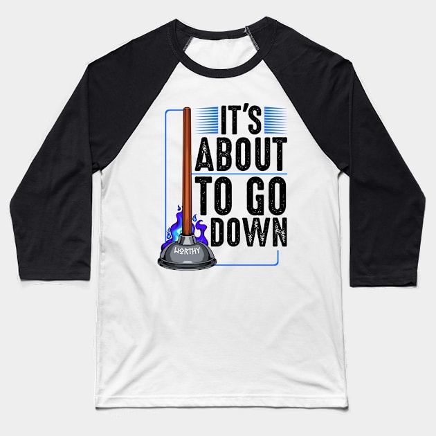 Plumber Baseball T-Shirt by Lumio Gifts